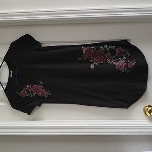 Black bodycon dress. Size S.